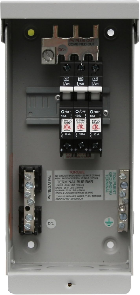 Midnite Solar Photovoltaic Combiner - 3-Position, Model# MNPV3