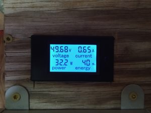 photo of a Digital power meter