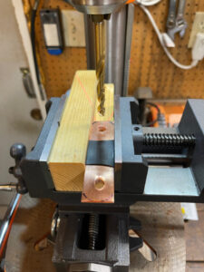 photo of X-Y vise for Drilling holes