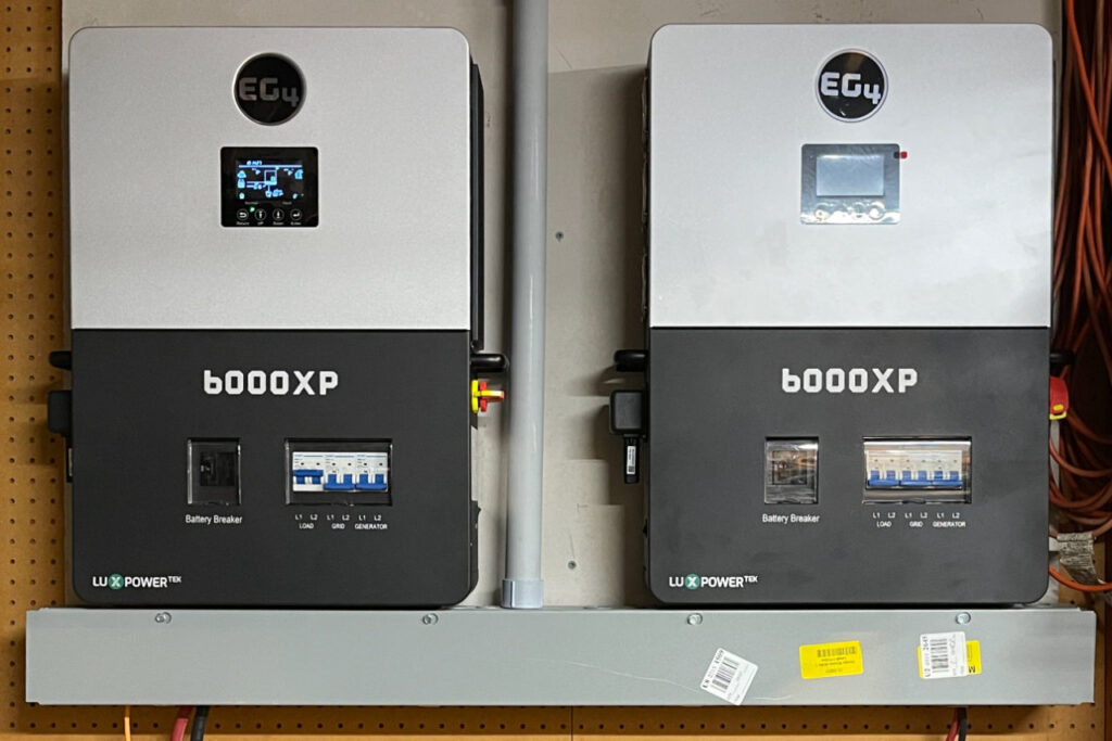 photo of the XP6000 Installation (detail)