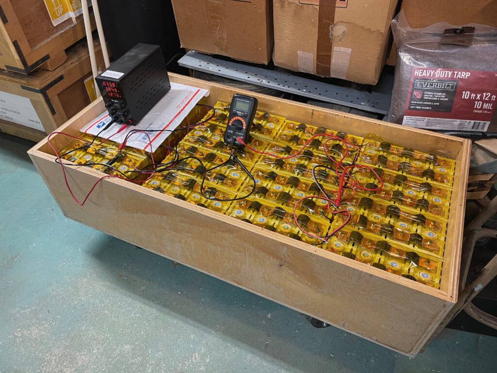 photo of Top Balancing the cells