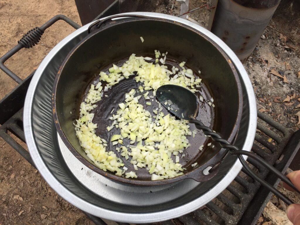 Nothing better than grilled onions